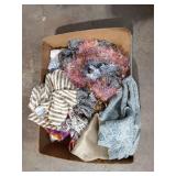 Mixed Scarves & Fabric Lot