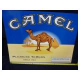 CAMEL SIGN - DOUBLE SIDED - METAL