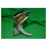 HULL POTTERY CORNUCOPIA VASE