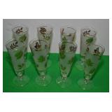 VINTAGE MID-CENTURY PILSNER GLASSES