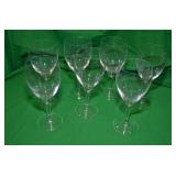 7 PIECES OF STEMWARE