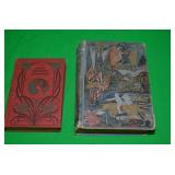 PAIR OF ANTIQUE BOOKS