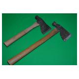 PAIR OF VINTAGE HATCHETS