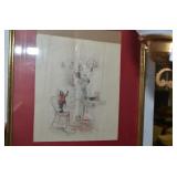 FRAMED 1917 CREAM OF WHEAT ADVERTISMENT