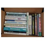 BOX OF FINANCIAL BOOKS