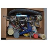 LOT OF ASSORTED SHOP SUPPLIES