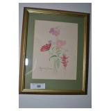 ORIGINAL WATER COLOR BY VIRGINIA MAY BROWN