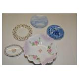 ASSORTED ANTIQUE CHINA AND GLASS