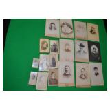 LOT OF ANTIQUE PHOTOGRAPHS