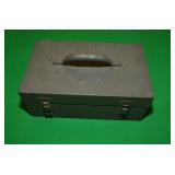 VINTAGE METAL CASH BOX