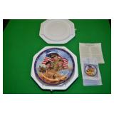 WWII COMMEMORATIVE PLATE