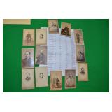 ASSORTMENT OF ANTIQUE PHOTOGRAPHS