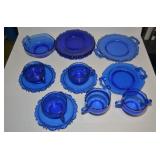 COBALT DEPRESSION GLASS