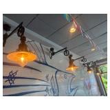 Restaurant lights metal 