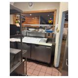 Refrigerated sandwich prep