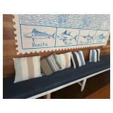 8 benches
