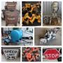 (1339) Tools, Hardware, Automotive Items & Signage