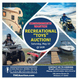SEEKING CONSIGNMENTS - AUTO AUCTION - RECREATIONAL OUTDOOR TOY AUCTION - VT