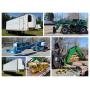 (#1752) Refrigeration Trailers, Lift & Backhoe Attachment