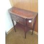 Beautiful small console with two drawers and a