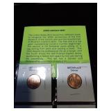 Group of 8 Lincoln cents