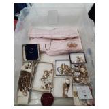 Flat of estate jewelry