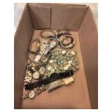 Flat of estate jewelry