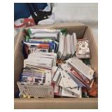 Box of sports cards all kinds