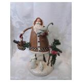 Mistletoe manor figure ten inches tall