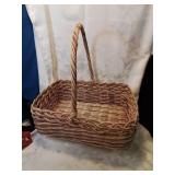 Nice natural wicker basket with handle