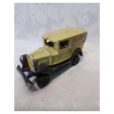 Cast iron coca cola truck