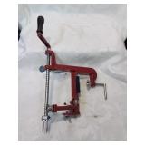 Progressive apple peeler