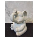 Ceramic elephant honey or jam dispenser