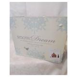 Department fifty six snowdream glittered barn s