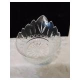 Glass candy dish
