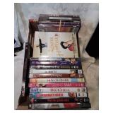 Flat of d v d movies