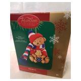 Carlton old glory ornament