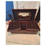 Nice.Jewelry box with lift out trays