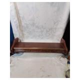 Nice wooden wall shelf twenty inches