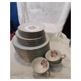 Partial set of nortaki margarita pattern china
