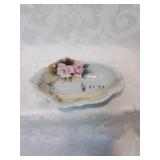 His hand painted nippon dish