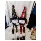 Weighted snowman decor