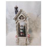 Light up snow globe chimney twelve inches