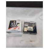 Nineteen ninety two olympic pin collector set