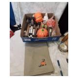 Flat of halloween decor and placements