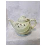 Yellow hall teapot