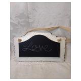 Love wall plaque