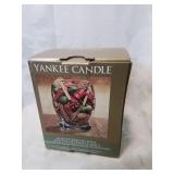 New glass hurricane bowl by yankee candle with