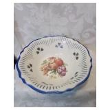 Homer laughlin virginia rose serving bowl