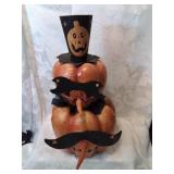Halloween pumpkin decoration fifteen inches